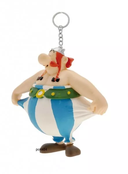 Asterix Portachiavi Obelix Con il Suo Pantaloni 8 CM Personaggio 603889