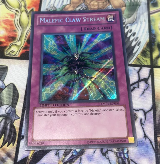 YuGiOh Malefic Claw Stream YMP1-EN009 Secret Rare Limited Edition (LP)