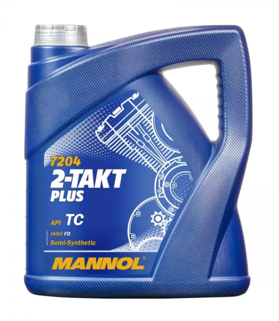 MANNOL 2-TAKT PLUS 4 Liter API TC, JASO FD