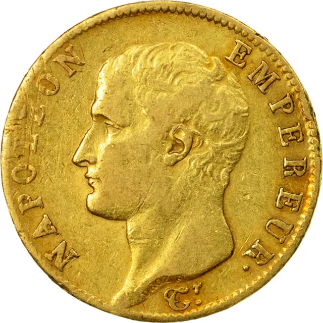 [#652161] Monnaie, France, Napoléon I, 20 Francs, 1806, Torino, TTB, Or, Gadoury
