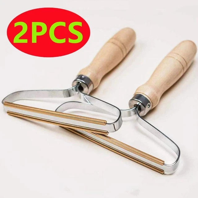 2PCS Portable Pet Hair Remover Brush for Dogs and Cats - Manual Lint Roller.