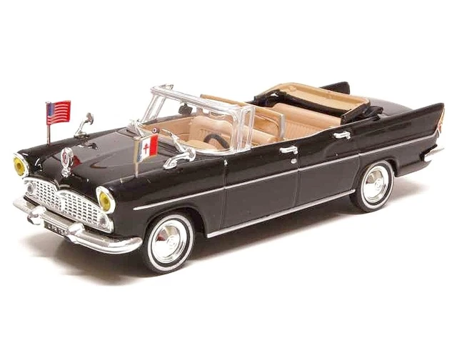 Norev 1:43 Simca Chambord V-8 Presidentielle Charles De Gaulle 1961 Black Ck31932