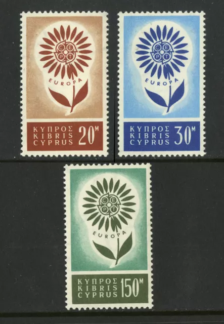 M8213 Cyprus 1964 SG249/51 - 1964 Europa.