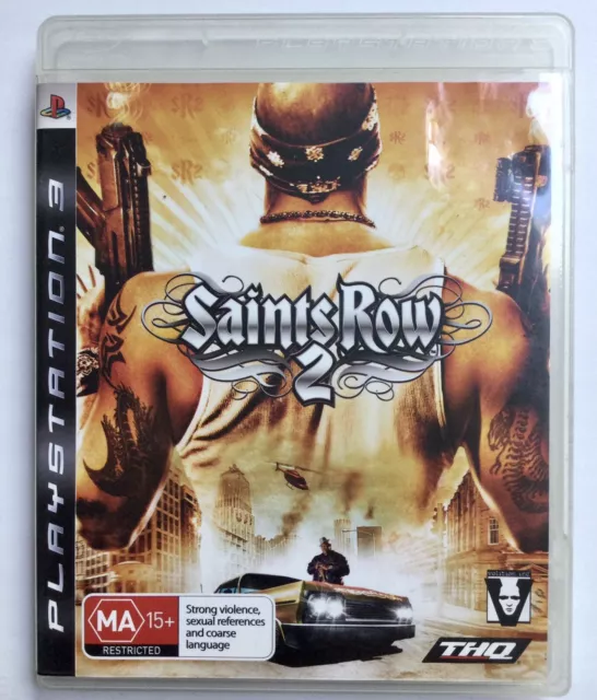 Saints Row IV 4 Ps3 Play Station 3 Video Game (FLAWLESS DISK)VERY