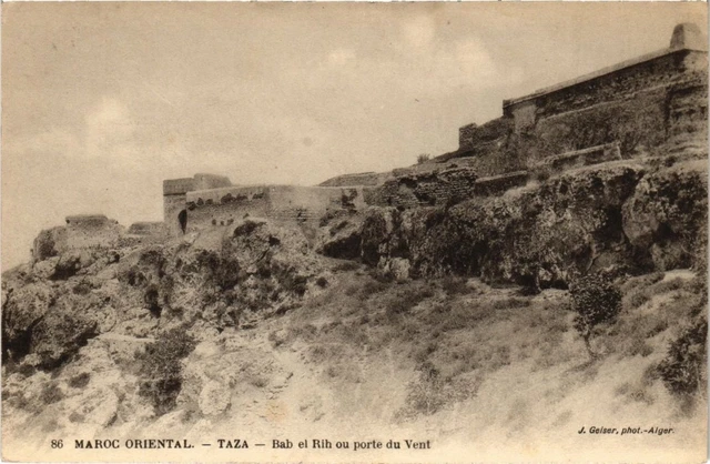 CPA AK MAROC Geiser TAZA BAB-el-Rih ou porte du vent (69174)