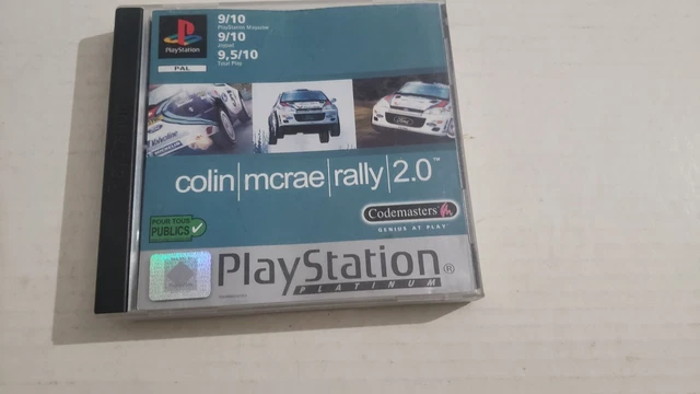 Colin McRae Rally - Sony PS1 - Avec Notice - Version Française - Bon état