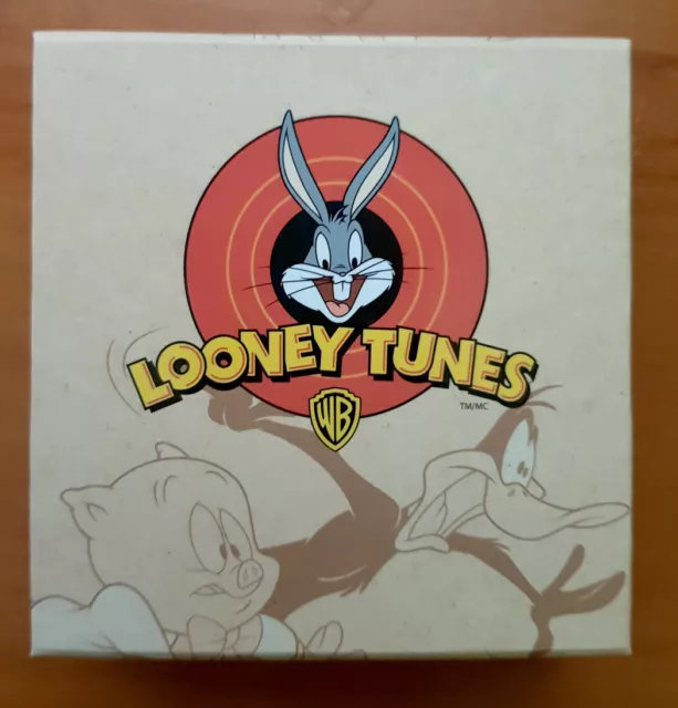 2015 CANADA $10 Fine Silver Coin Looney Tunes "That's All Folks" 💎Case & COA💎