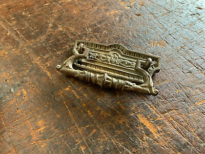 Antique/Victorian Solid Cast Bronze Door Knocker 100% Original Door Hardware