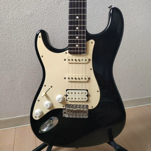 Tokai lefty AST Stratocaster Electric Guitar Black with Soft case F/S