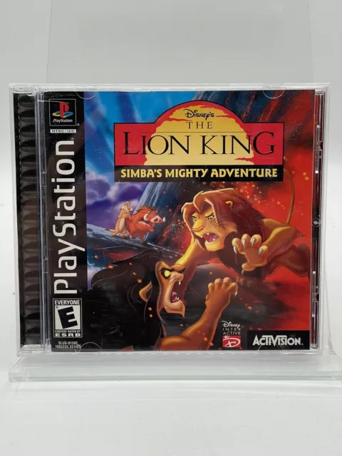 THE LION KING: Simba's Mighty Adventure (Sony PlayStation 1, 2000) PS1 ...