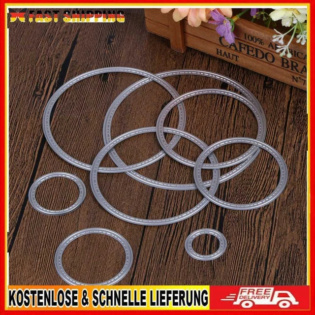 Big Round Embossing Dies Cutting Nesting Dies Stencil for Card Scrapbooking