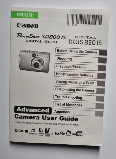 Camera Manuals & Guides, Cameras & Photo - PicClick
