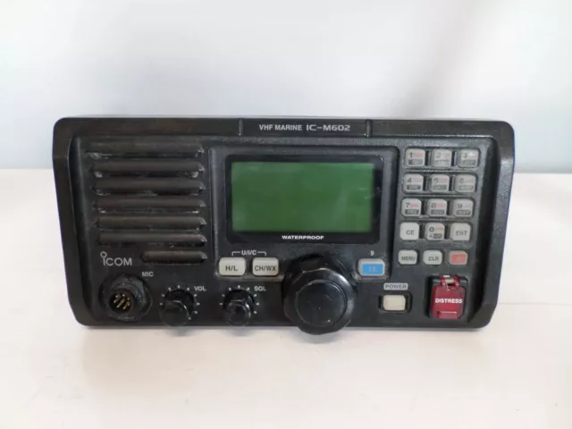 Icom IC-M602 Marine DSC VHF Radio - Fully Tested* - Excellent Condition