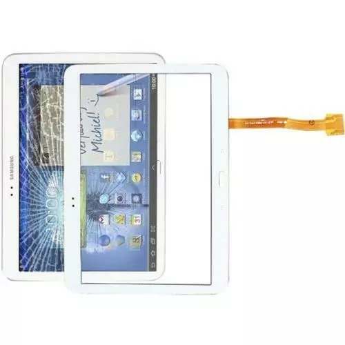 Verre Écran Tactile pour Samsung Galaxy Tab 3 10.1 P5200 P5210 Blanc Pas De Logo
