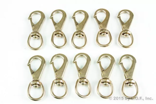 (10) Single Sheave Swivel Pulley Round Eye 3/8" Metal Lift Rope Rigging Hoist 2