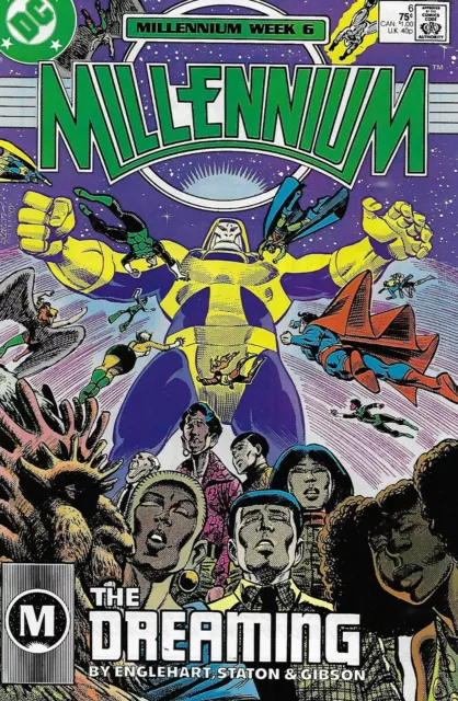 Millennium Comic 6 Copper Age First Print 1987 Steve Englehart Joe Staton DC