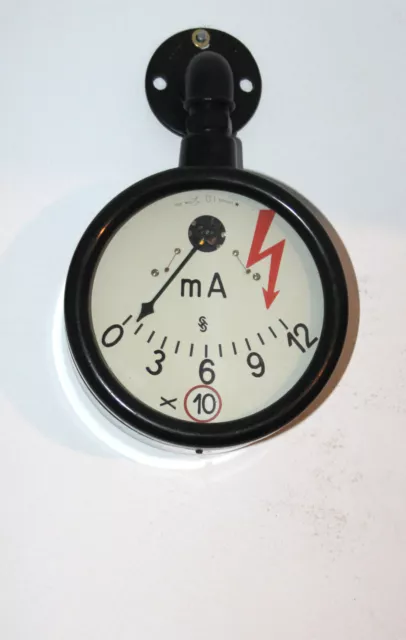 Amperemeter aus Röntgenanlage, Medizintechnik der 30er Jahre,  SIEMENS rar !