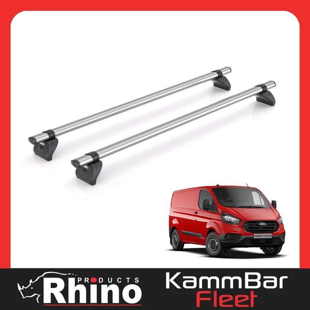 FORD TRANSIT CUSTOM Roof Rack For 20132024 H1 Roof 2x Bars Rhino