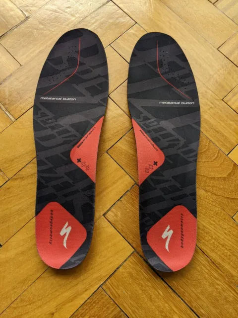 Specialized Body Geometry SL Footbed Red Size 48-49