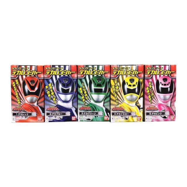 Power Rangers S.P.D. Dekaranger Soft Vinyl Figure 5p set BANDAI Japan w/BOX