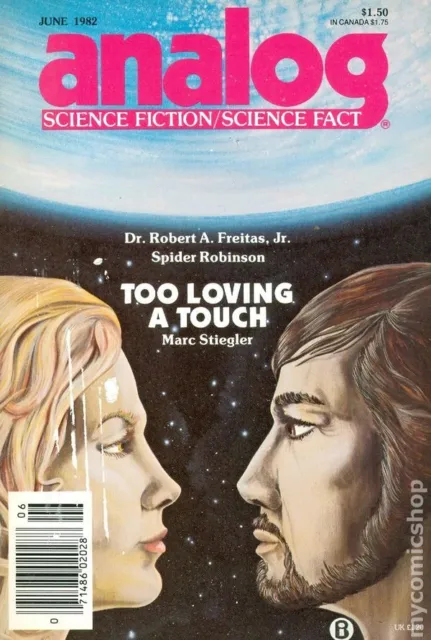 Analog Science Fiction/Science Fact Vol. 102 #6 VG 4.0 1982 Stock Image