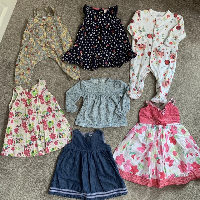 Baby Girls Summer Clothing Bundle Jojo, Mamas & Papas, Disney, Age 6-9 Months