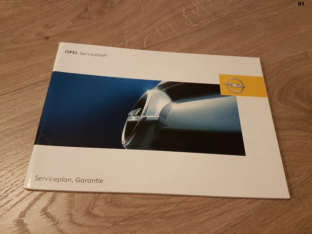 NUOVO libretto assegni Opel libretto di servizio stand 2005 bianco vuoto Corsa Astra Zafira Vectra