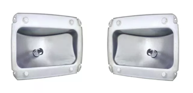 Pair Tail Light Lamp Housings For 1964-1966 Ford Mustang