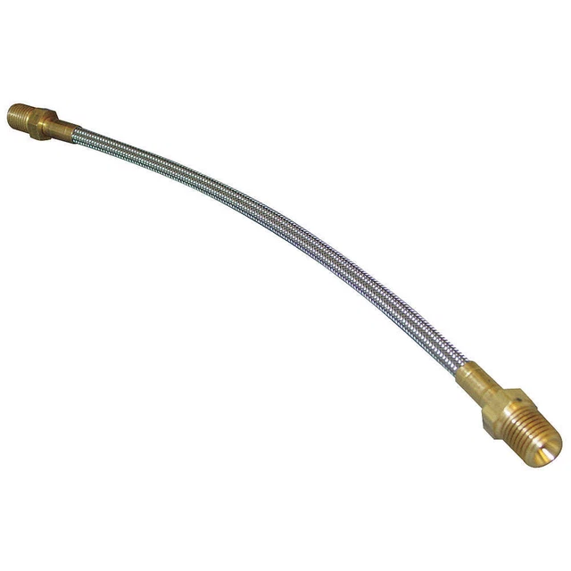GRAINGER APPROVED 4DXT4 Flexible Hose Assembly,3/8" ID x 5 ft.
