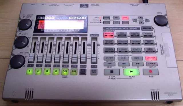 BOSS BR-600 Multi Track Digital Recorder 8 track In Working Order Express