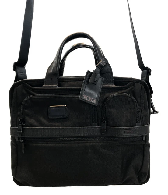 Tumi 2Way Briefcase Business Bag Shoulder Crossbody Mens 36141