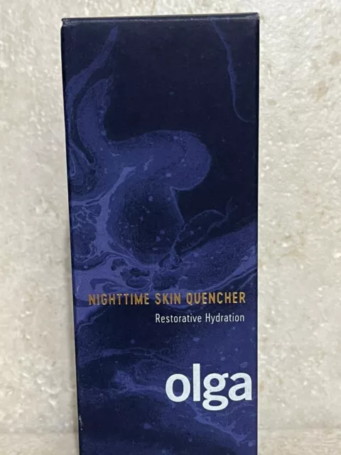 Olga Lorencin Skin Care Nighttime Skin Quencher Restorative Hydration 2 floz NIB