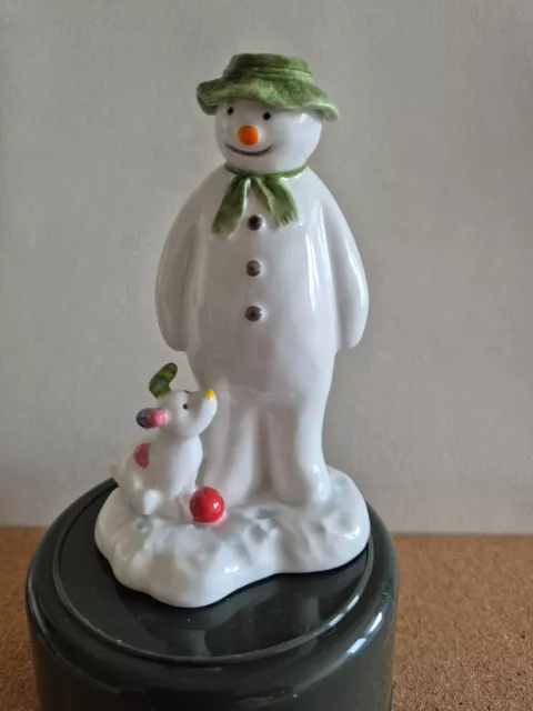 Very Rare~ Beswick ~The Snowman And The Snowdog~ 2013~JBS11~ New In Box.