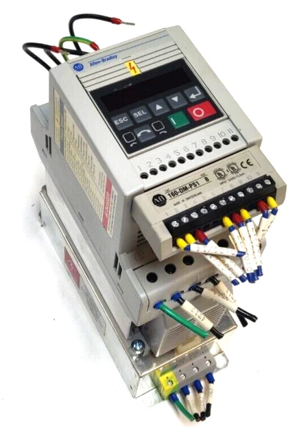 Allen-Bradley 160-BA06NPS1P1 Variable Speed Drive & 160-LFB1 Line Filter Module