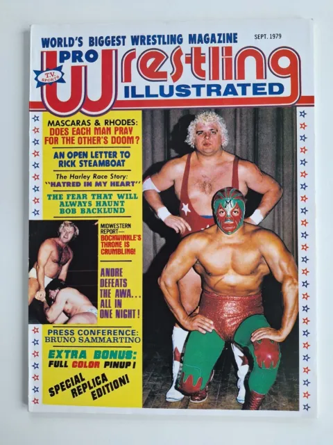 1979 Wrestling Illustrated Magazine Special Replica Edition September WWF NWA