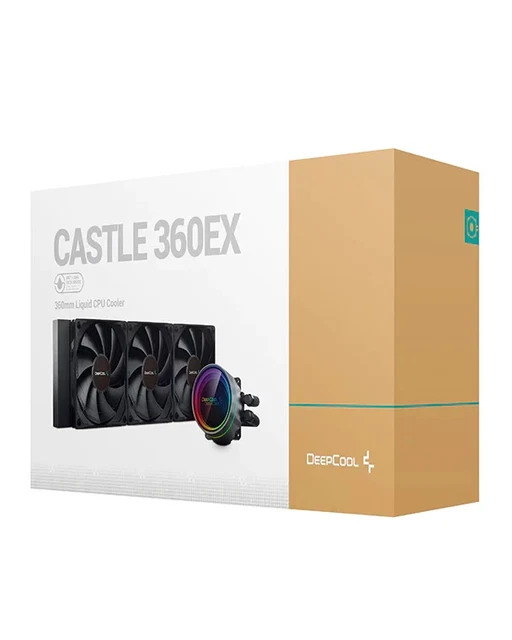 DEEPCOOL 360EX CASTLE AntiLeak Addressable RGB AIO Liquid CPU Cooler