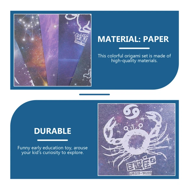 4 Sets DIY Papiere Quadrat Falten Papier Diy Kran Folding Papier 7