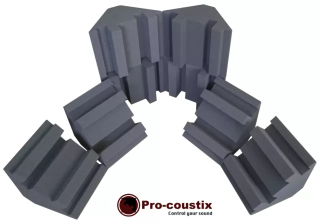 Acoustic foam Bass Traps High performing 8 Bass Traps 3