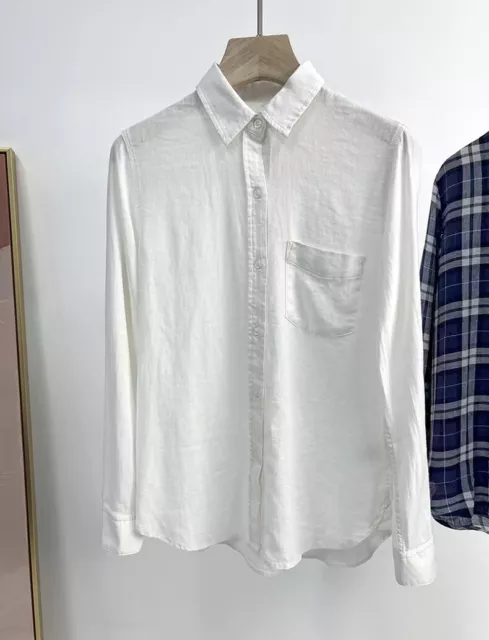 Brand New Rails Long Sleeve Charli Shirt - White 3