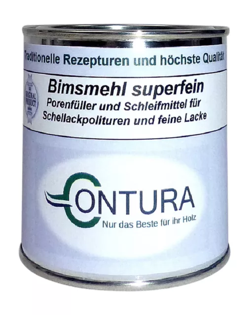 Bimsmehl Schellack Lackzusatz Porenfüller 89,50€/Kg Grundierung Schleifmehl Holz