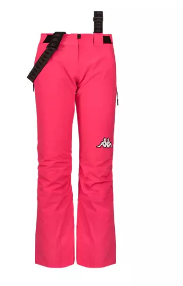 Fw 2023 kappa 6CENTO 665 Femme Hz Jeune Fille Pantalon Ski Neige 304MWR0 Camélia