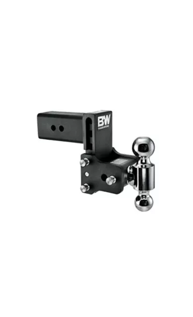B&W Trailer Hitches Tow & Stow Adjustable Trailer Hitch Ball Mount