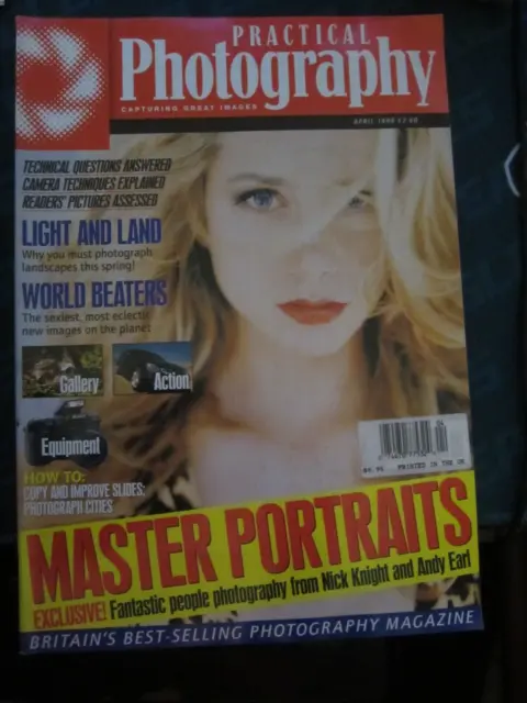 Practical Photography Magazine April 1998 Light and Land Master Portraits P
