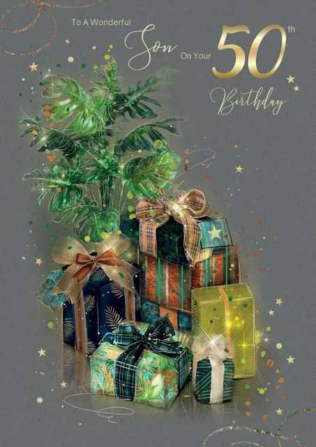 Spring Flowers Birthday Card - Luxury Finish - Paradis Terrestre - View #5