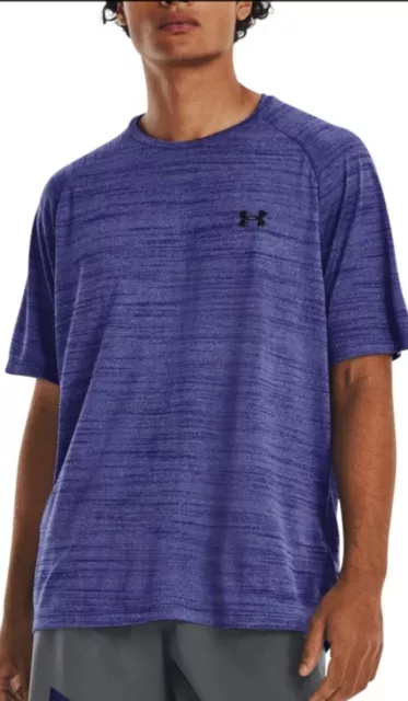 Men's Under Armour Tech 2.0 Tiger T-Shirt Men's XXL Sonar Blue