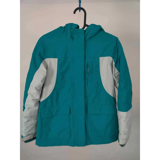 (V) Lands' End kids snow jacket winter waterproof windproof sz M