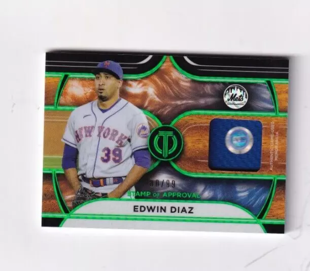 Edwin Diaz Signed New York Mets Jersey (JSA COA) 2xAll Star Relief