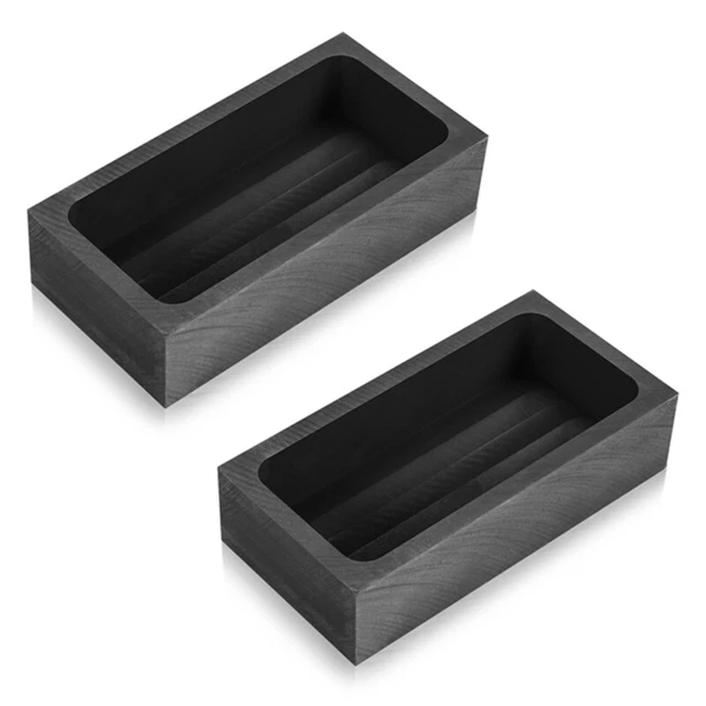 2 piezas 1 kg molde de lingote de grafito molde de crisol para fundición fundición Refini S6T1