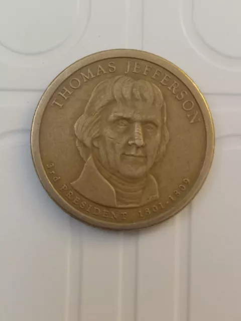 1801-1809 thomas jefferson 1 dollar gold coin