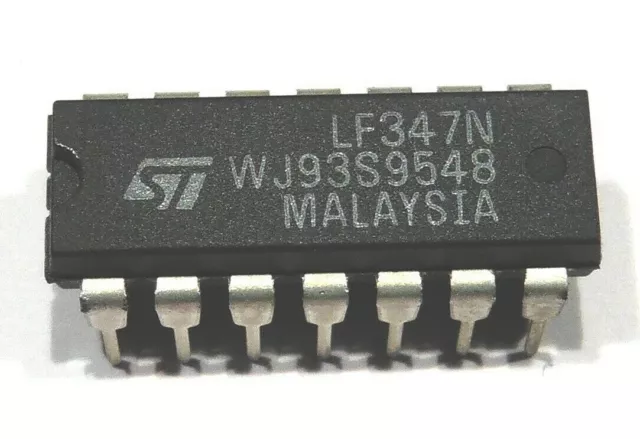 LF347N - Quadruple Ampli Opérationnel JFET ST LF 347 LF347